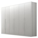 Ver imagem 3 de Guarda-Roupa Casal 6 Portas e 6 Gavetas 100% MDF Reno 276x236cm Branco