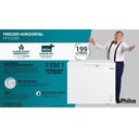 Ver imagem 4 de Freezer Horizontal Philco 199 Litros 1 Porta Branco Pfh205b - 220 Volts