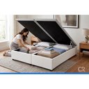 Ver imagem 2 de Cama Box Baú Viuva Costa Rica Corano White Viuva