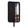 Kit Churrasco com 2 Peças com Estojo de Nylon - Cabo de Madeira - Panami - 1