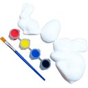 Ver imagem 1 de Kit 18 Coelhos com Ovos Páscoa em Isopor para Pintar Tintas