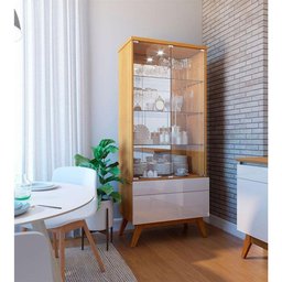 Cristaleira Classic Nature Off White - Imcal - 2