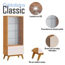 Ver imagem 3 de Cristaleira Classic Nature Off White - Imcal