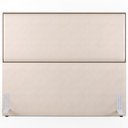 Ver imagem 6 de Cabeceira Box Casal King Com Tachas 195 cm Vicenza L02 Suede Bege - Lyam Decor