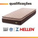 Ver imagem 5 de Cama Box Baú Solteiro Colchão Espuma D33 Pillow Top 88x188x60cm Millenium Hellen
