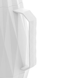 Garrafa Térmica Plástica Diamond Branca 1 Litro Lyor - 5