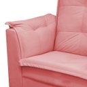 Ver imagem 5 de Poltrona de Amamentação com Puff Isabella Bellamado:rose