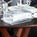 Ver imagem 7 de Manteigueira Retangular com Tampa Bird 18cm X 10cm X 9cm Cristal Ecologico