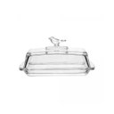 Ver imagem 1 de Manteigueira Retangular com Tampa Bird 18cm X 10cm X 9cm Cristal Ecologico