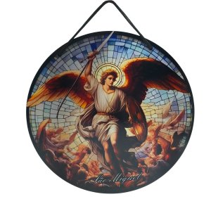 Enfeite Mandala São Miguel Arcanjo Parede e Porta