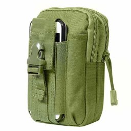 Kit de Sobrevivência Bolsa Verde Militar Atividades Camping - 1