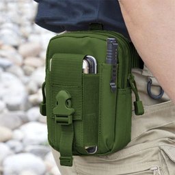 Kit de Sobrevivência Bolsa Verde Militar Atividades Camping - 7