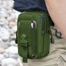Kit de Sobrevivência Bolsa Verde Militar Atividades Camping - 7