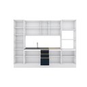 Ver imagem 3 de Cozinha Modulada Celeste Kappesberg 100% Mdf Branco/azul 7 Peças