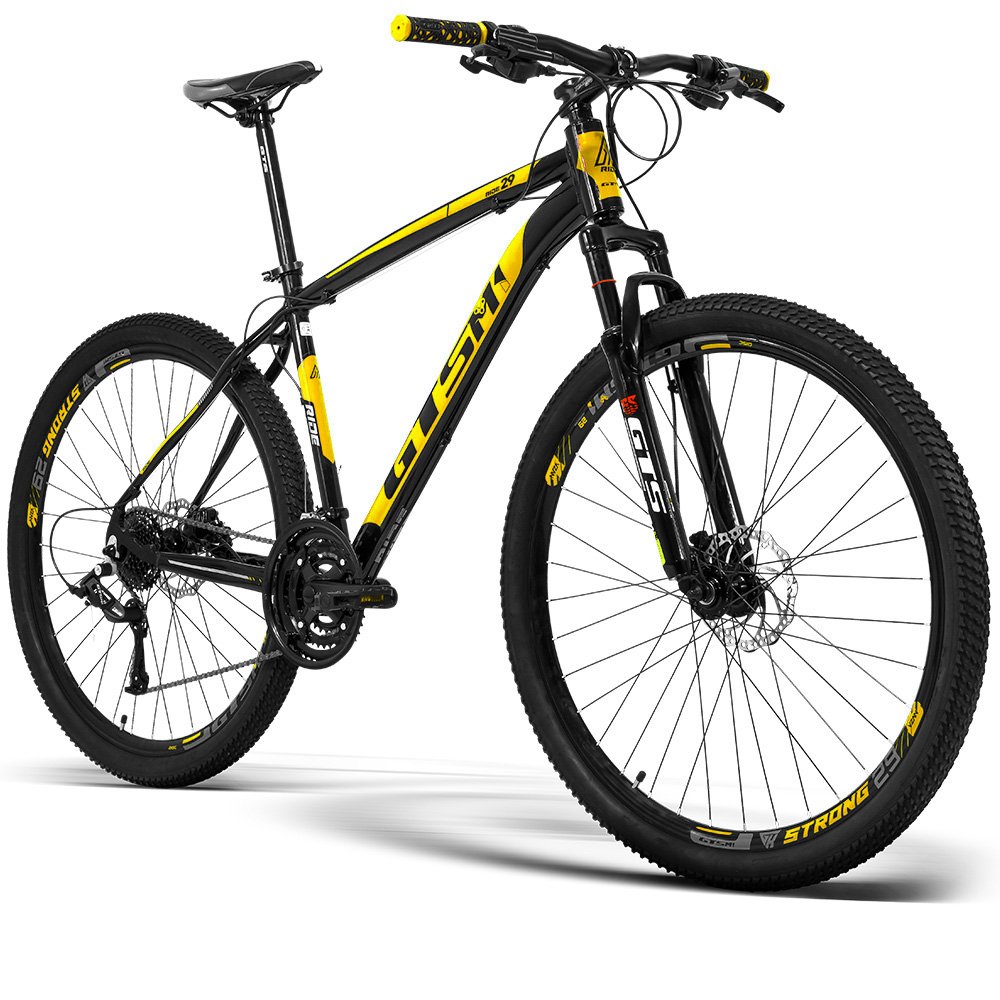 Bicicleta GTS Aro 29 Freio Hidráulico Câmbio Tsi9 27 Marchas e Suspensão | GTS M1 Ride New - 19 - Pr - 2