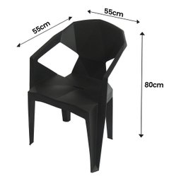 Jogo Mesa Industrial Diamond 2,20m 10 Cadeiras Área Gourmet Movelaria Leal Mesa de Jantar Estilo Ind - 5