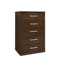 Ver imagem 1 de Cômoda Vane 013 5 Gavetas com Chave Organizador Quarto :Ipê