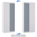 Ver imagem 3 de Guarda-roupa Canto Reto Modulado 1 Porta Alpes Luciane