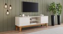 Ver imagem 1 de Rack Henn Alure 1400mm Off White/cinamomo