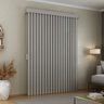 Persiana Vertical em Tecido com Bando Crisdan Largura 1,20 X 1,10 Altura Cinza - 1
