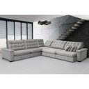 Ver imagem 3 de Sofá Manchester 3.83x3.83m de Canto, Retrátil e Reclinável - Avelã