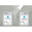 Ver imagem 1 de Resina Epóxi 1kg + Cor Sólida Branco Papiro Ral9018 Ag Baixa