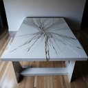 Ver imagem 5 de Resina Epóxi 1kg + Cor Sólida Branco Papiro Ral9018 Ag Baixa