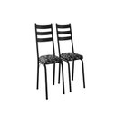 Ver imagem 2 de Kit com 2 Cadeiras Sala de Jantar Cozinha Europa