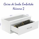 Ver imagem 2 de Caixa de Lenha Embutida fogão n2 83cm CLN2 Completa Móveis