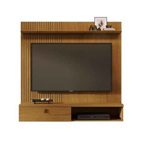 Painel Tv 55 Pol 141cm Bancada Suspensa para Sala Seluna Cumaru M20 - D’Rossi