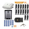 Kit Interfonia Completo Hdl com 14 Terminal, Porteiro Eletrônico e Fechadura - 1