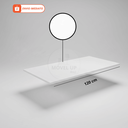Ver imagem 4 de Tampo de Cozinha Branco 120x51cm P/ Balcão de Pia Armário Cooktop em Madeira Resistente Compacto
