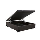Ver imagem 1 de Base Box Baú Viúva NK Camas Sintético Marrom 41x128x188
