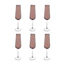 Ver imagem 1 de Jogo 6 Tçs Bohemia Champanhe Ardea Cristal 220ml A26,5cm Vm