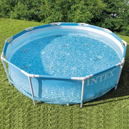 Piscina Estrutural Redonda Beira Mar Capacidade de 4,485 Litros 3,05 M de Diâmetro Intex - 3