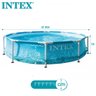 Piscina Estrutural Redonda Beira Mar Capacidade de 4,485 Litros 3,05 M de Diâmetro Intex - 5