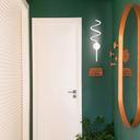 Ver mais imagens de Luminária Arandela 43cm Led 24 Watts Espiral Parede Gimpo Kjbd-155:branco
