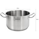 Ver imagem 4 de Panela Alta Caçarola com Tampa Linha Profissional 15,2l Inox