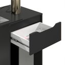 Ver imagem 4 de Mesa Escrivaninha com Gaveta Bahrein Preto