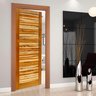 Porta de Madeira Maciça Mista Viena - 2