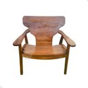 Ver imagem 3 de Cadeira Poeta Poltrona Madeira de Demolição Sudeste Rústico