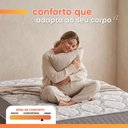Ver imagem 7 de Cama Box Baú Casal Double Face 100% D33 Edén 138x188x58cm Herval - Suporta até 100kg por Pessoa