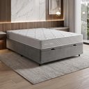 Ver imagem 2 de Cama Box Baú Casal Double Face 100% D33 Edén 138x188x58cm Herval - Suporta até 100kg por Pessoa