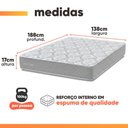 Ver imagem 4 de Cama Box Baú Casal Double Face 100% D33 Edén 138x188x58cm Herval - Suporta até 100kg por Pessoa