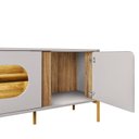 Ver imagem 3 de Rack Juquehy Off-white com Cinamomo - Bechara