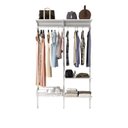 Ver imagem 4 de Closet Aberto Modulado para Solteiro 125cm Aria Branco