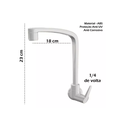 Ver imagem 3 de Torneira Cozinha Parede Flatt Rose Gold F71 1168 Lorenzetti