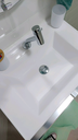 Ver imagem 2 de Lavatório para Banheiro 60x40 Quadri Branco Mármore Sintético