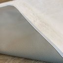 Ver imagem 3 de Tapete para Quarto Antiderrapante Fluffy Toque Pele Coelho Felpudo