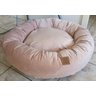 Cama Resistente para Cachorro Nuvem Veludo xg 100x100:Rose Gold Veludo - 5